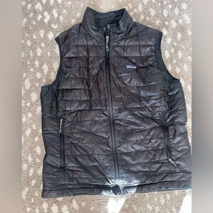 Patagonia nano puff Black Quilted Vest